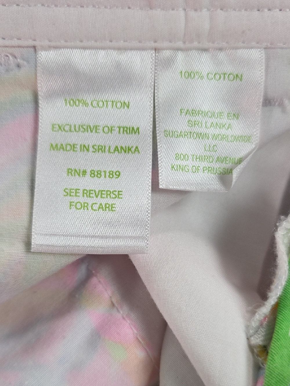 Lilly Pulitzer Women's Floral Print Cotton Shorts - Pink Multi SZ 6 Multicolor - Picture 4 of 8